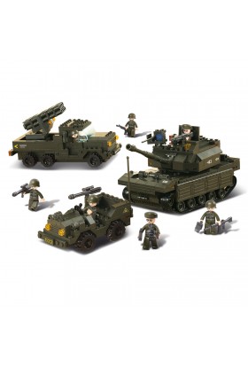 Set de véhicules Militaires M38-B6800 SLUBAN