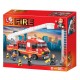 Camion de Pompiers Grande Echelle M38-B0276 SLUBAN